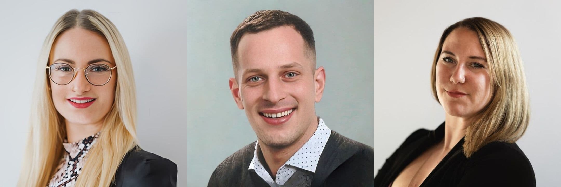 Portraitreihe des Wohnreal Teams aus dem Agency-Profil